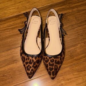 A New Day Brown Leopard Print Heels